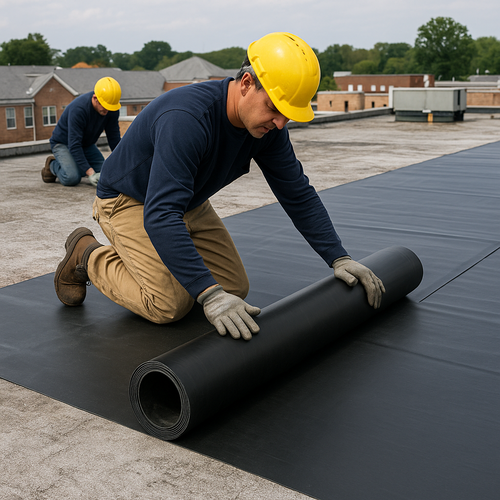 epdm roofing installation
